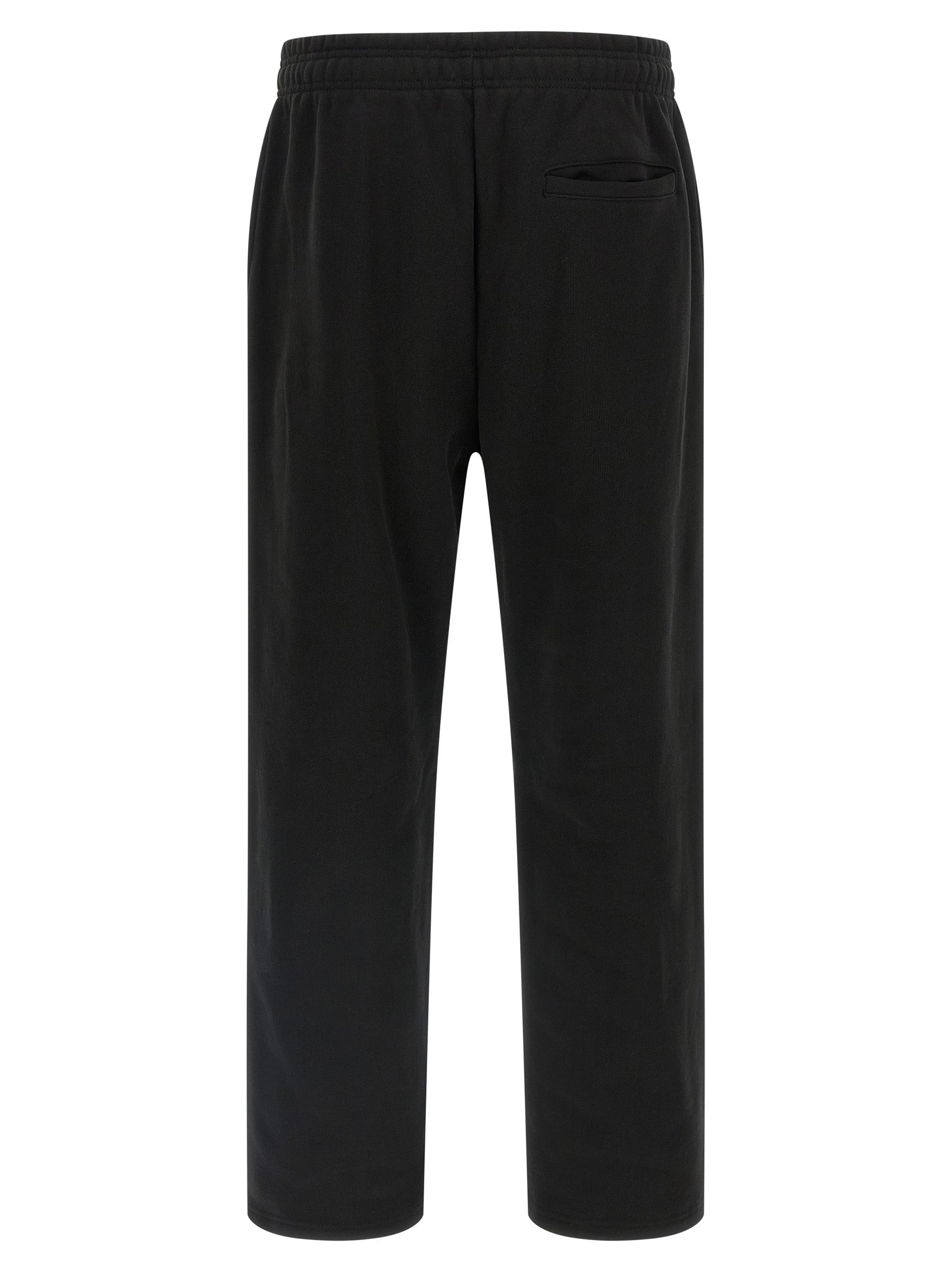 Joggers by Entire Studios for men in cotton black presents a refined pantology silhouette, artfully defined by a refined pantology straight-leg & wide, long, and a sophisticated .