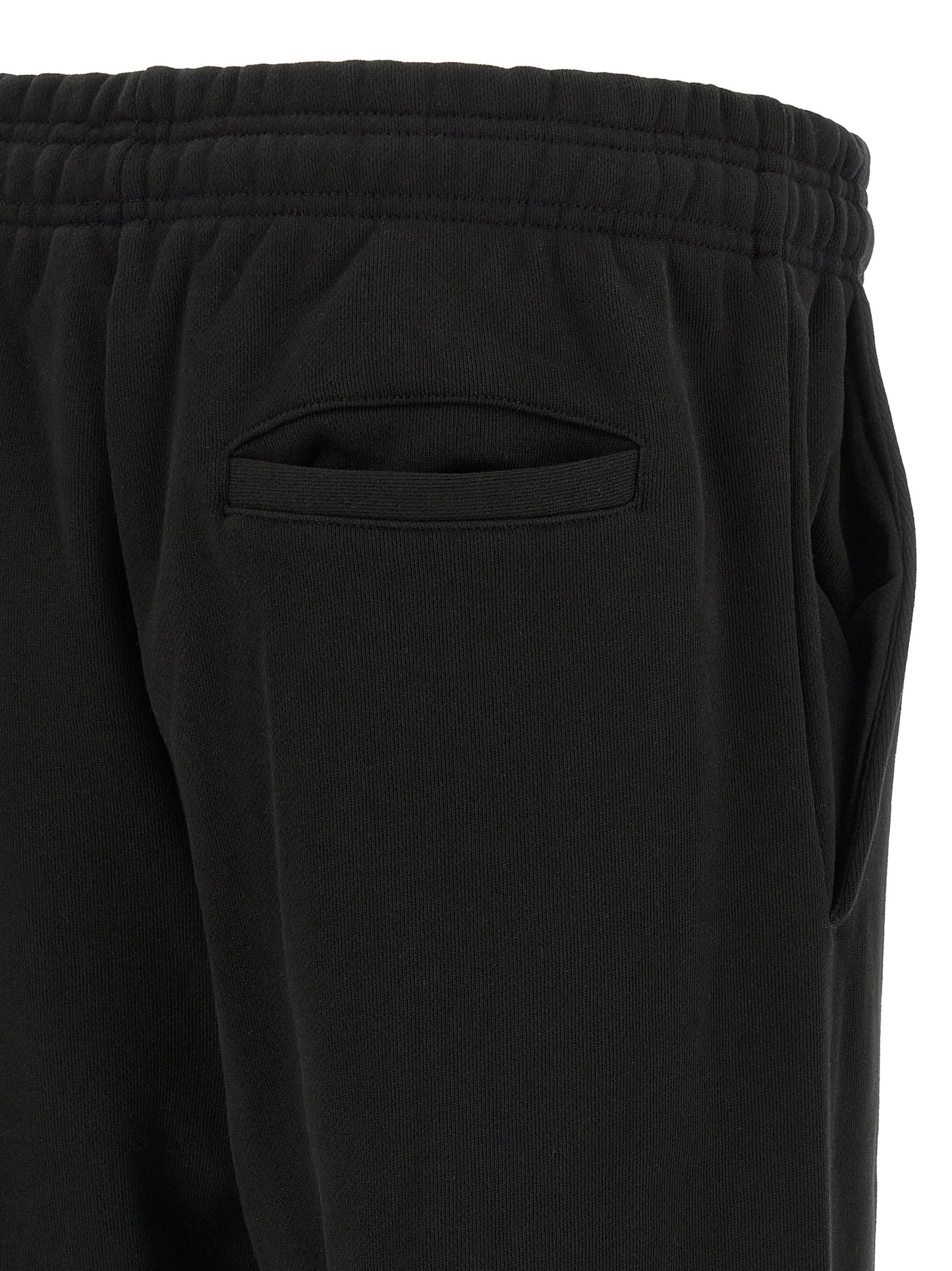 Joggers by Entire Studios for men in cotton black features an refined tailoring silhouette, showcasing a premium straight-leg & wide with a and long cut for a refined tailoring look.