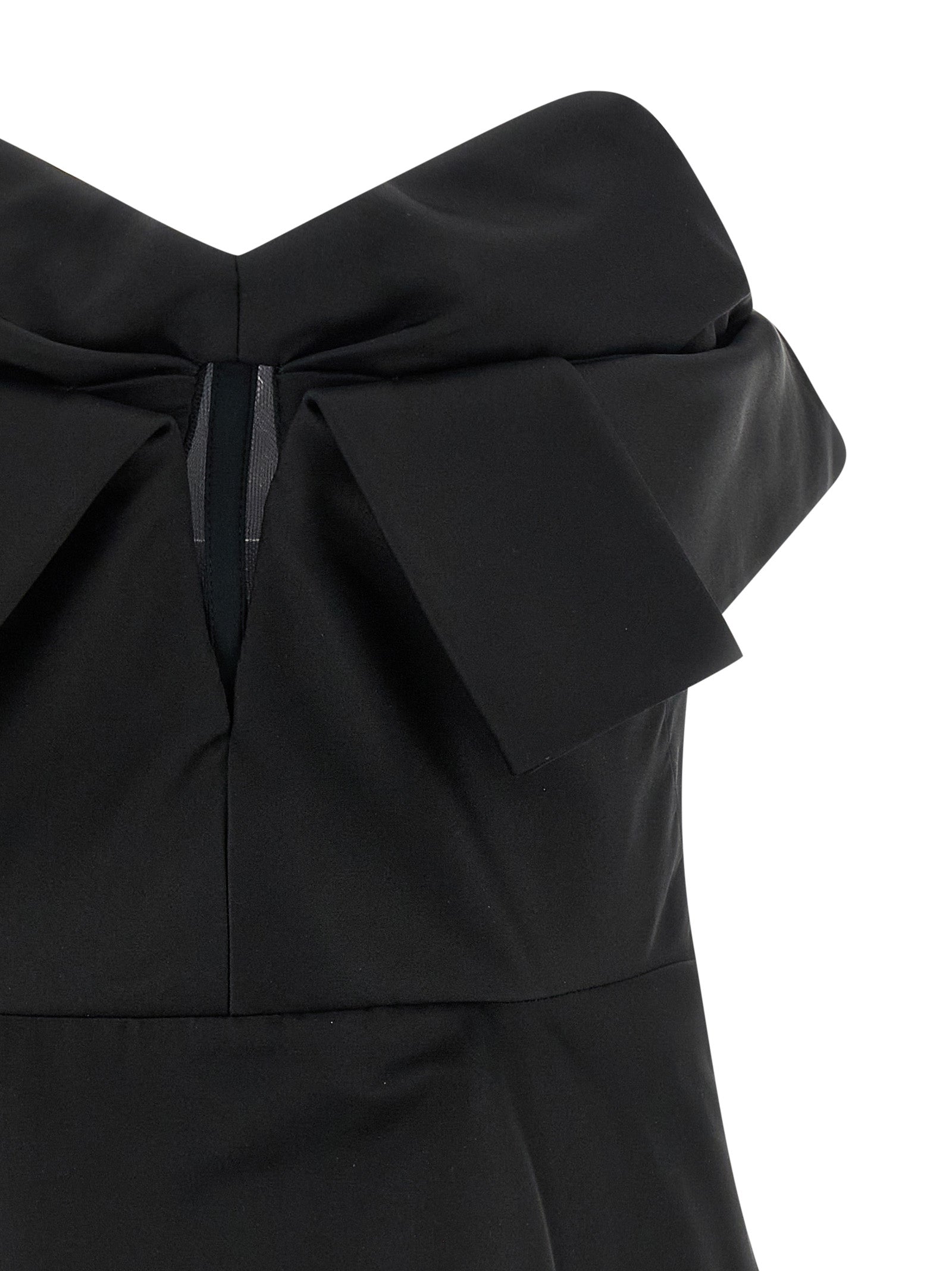 Tank Top by Alexander McQueen for women in polyester & silk black showcases a meticulous silhouette, artfully finished with a meticulous and for a sophisticated, meticulous look.