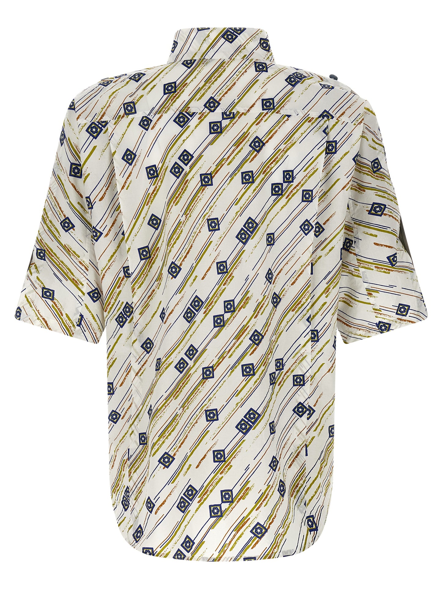 Shirt by Kiko Kostadinov for men in cotton multicolor presents a discerning silhouette, showcasing a sophisticated and for a truly discerning finish.