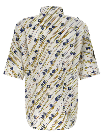 Shirt by Kiko Kostadinov for men in cotton multicolor presents a discerning silhouette, showcasing a sophisticated and for a truly discerning finish.