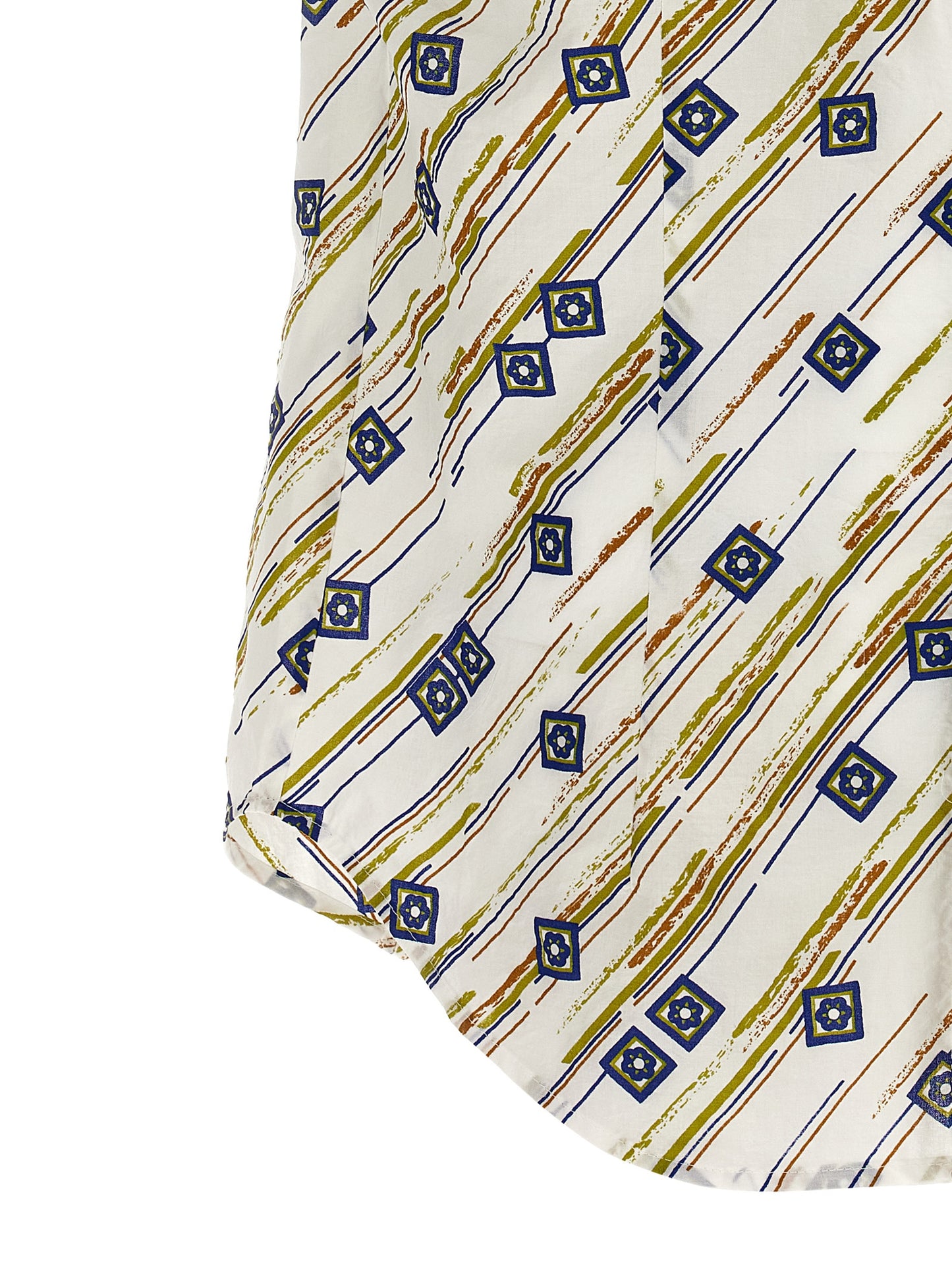 Shirt by Kiko Kostadinov for men in cotton multicolor showcases a sleek silhouette, elegantly detailed with a sleek and for a sleek finish.