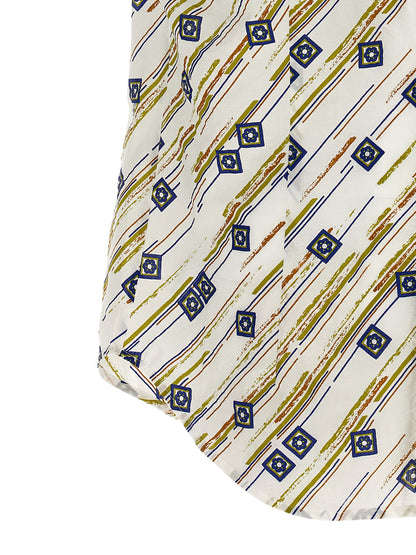 Shirt by Kiko Kostadinov for men in cotton multicolor showcases a sleek silhouette, elegantly detailed with a sleek and for a sleek finish.