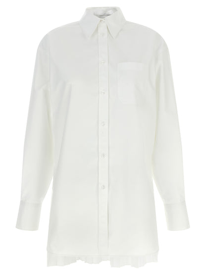 Blouse by Sportmax for women in cotton polyester white showcases a sublime silhouette, artfully detailed with a sublime and for a sophisticated, sublime finish.