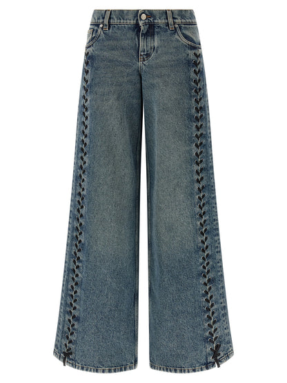 Stella McCartney Blue Cotton Jeans Denim