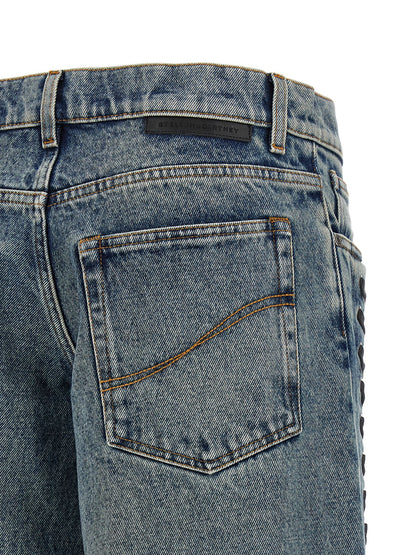 Stella McCartney Blue Cotton Jeans Denim