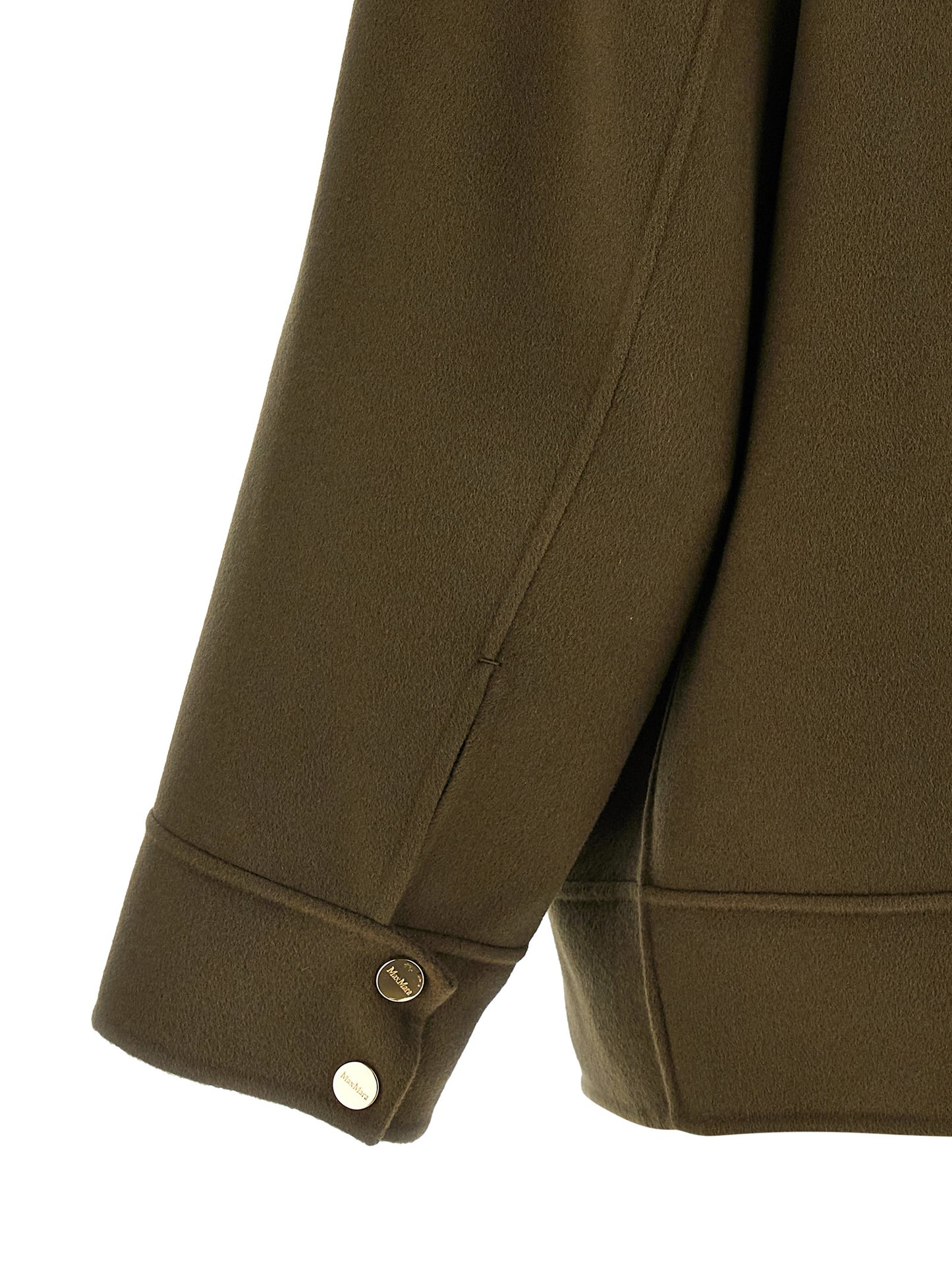 Vest by Max Mara for women in virgin wool & silk bicolour & green features a enviable silhouette, elegantly detailed with a enviable and functional pockets & insulated for a enviable finish.