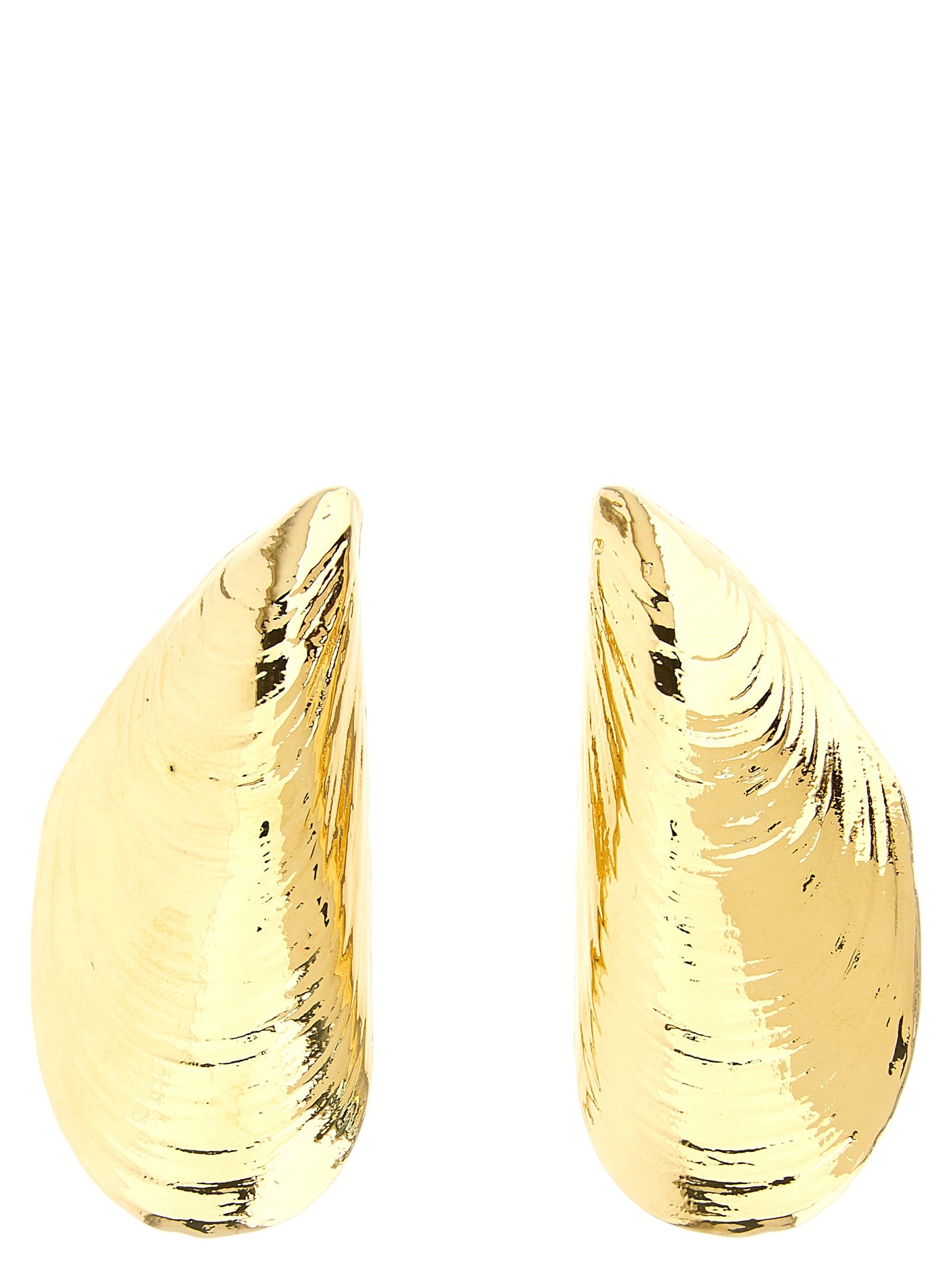 Earrings by Armarium for women in cotton gold presents a exquisite silhouette, showcasing a exquisite from the Women's Gold Brass Earrings collection for a truly exquisite finish.