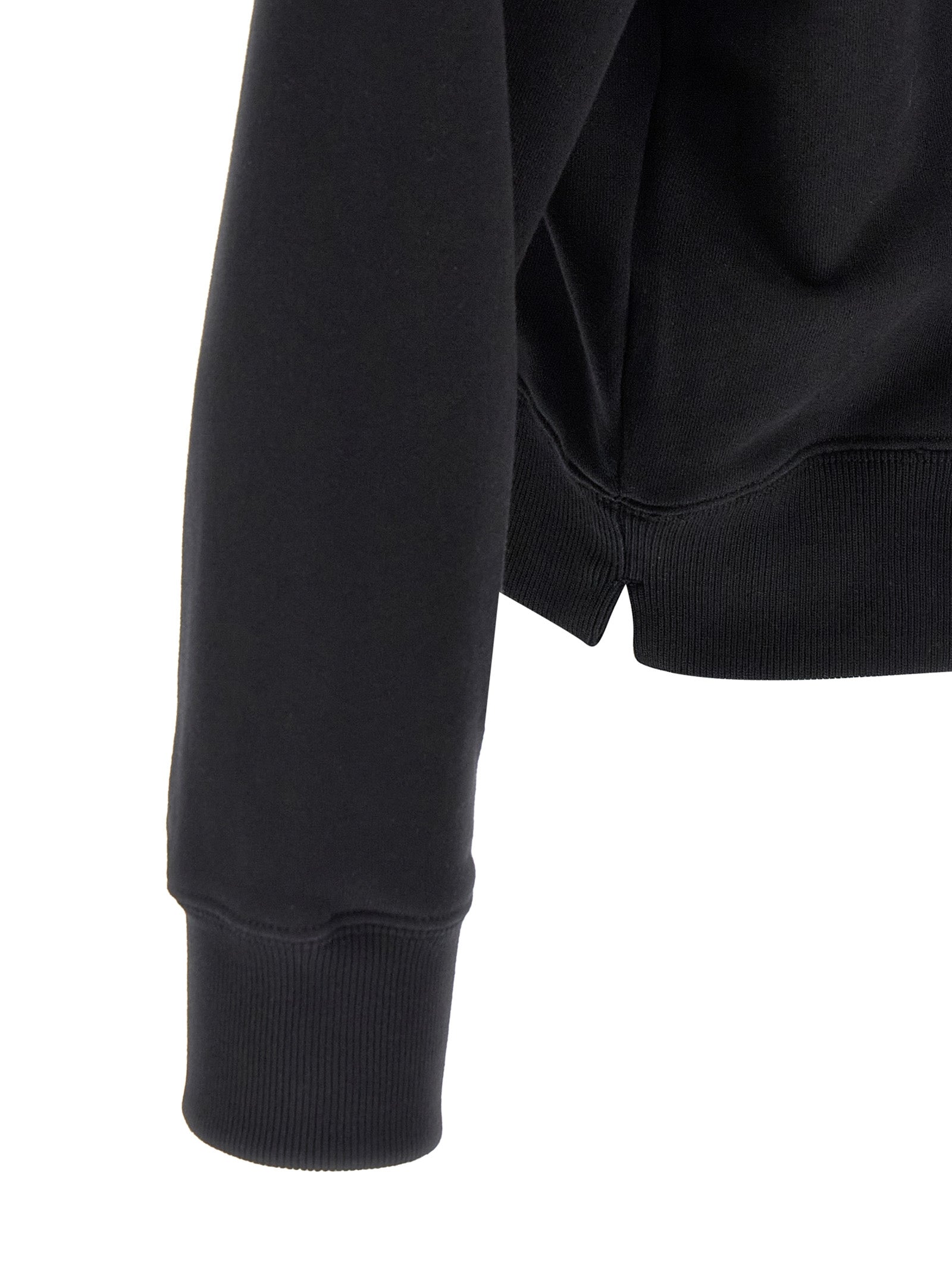 Sweatshirt Hoodie by Off-White for men in cotton black, white & print showcases a city-ready silhouette, artfully detailed with a signature hooded neckline and for a city-ready finish.