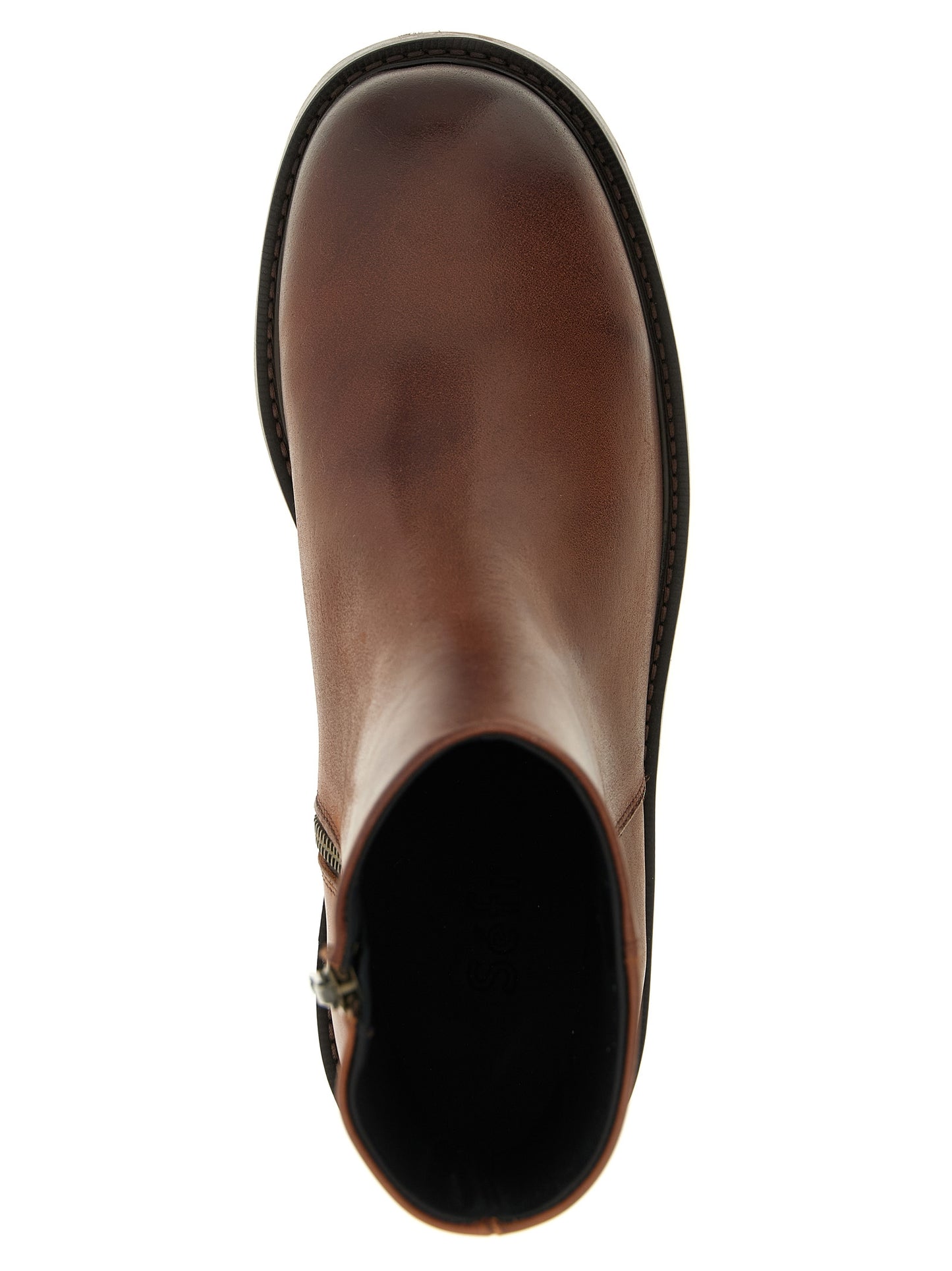 Ankle Boots by SÉFR for men in calfskin leather brown features an effortless chic silhouette from the Blake Men's Calfskin Leather Ankle Boots collection, showcasing a effortless chic and refined for an effortless chic look.