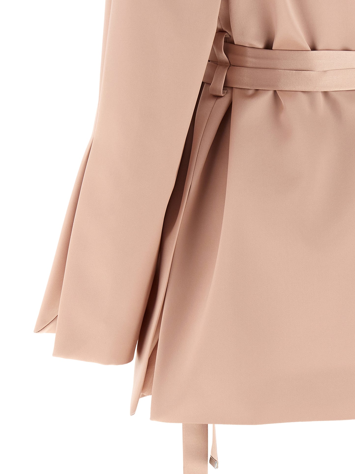 Blazer by PINKO for women in polyester satin multicolor & pink features an crisp silhouette with sophisticated and a crisp for a truly crisp finish.