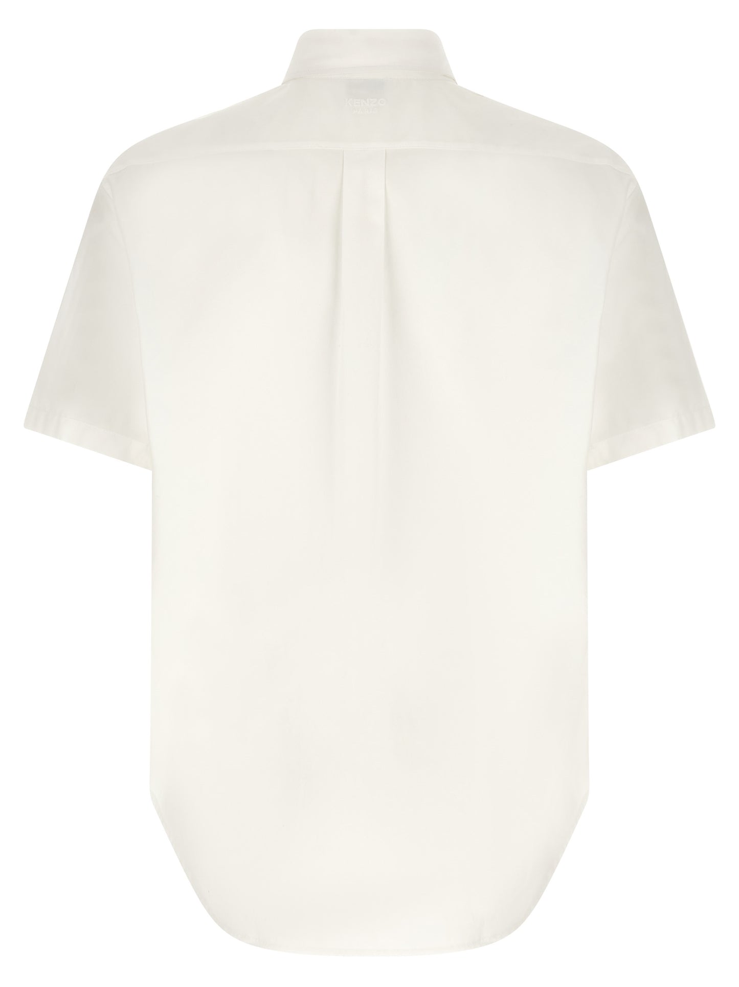 Shirt by Kenzo for men in cotton white, featuring a nuanced and nuanced for a sophisticated finish.