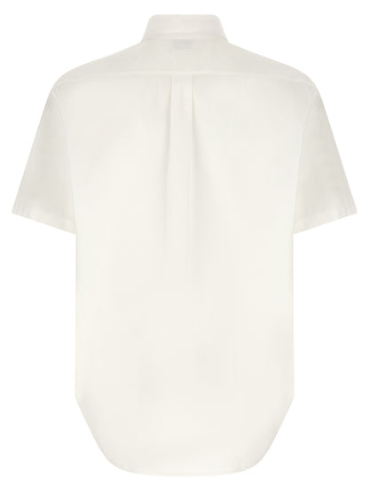 Shirt by Kenzo for men in cotton white, featuring a nuanced and nuanced for a sophisticated finish.