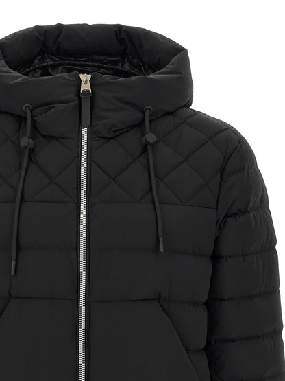 Mackage Black Nylon Full-Length Jacket