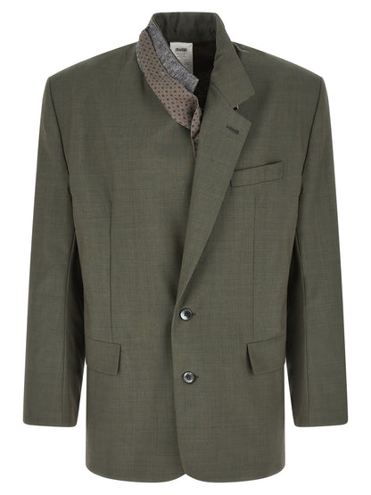Magliano Bicolor Virgin Wool Blazer