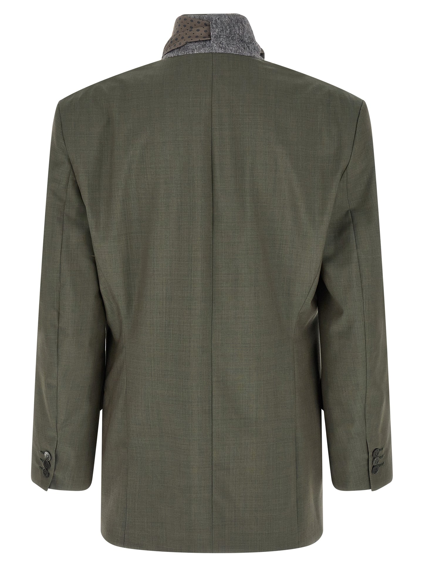 Magliano Bicolor Virgin Wool Blazer