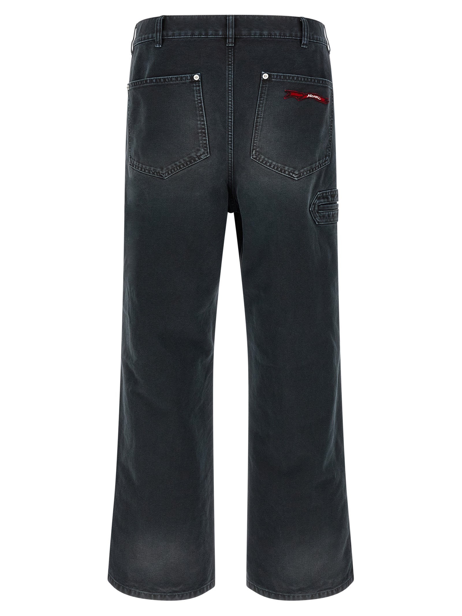 Cargo Pants by Marni for men in denim cotton black features an stylish with a long and , expertly finished with stylish utility detailing.