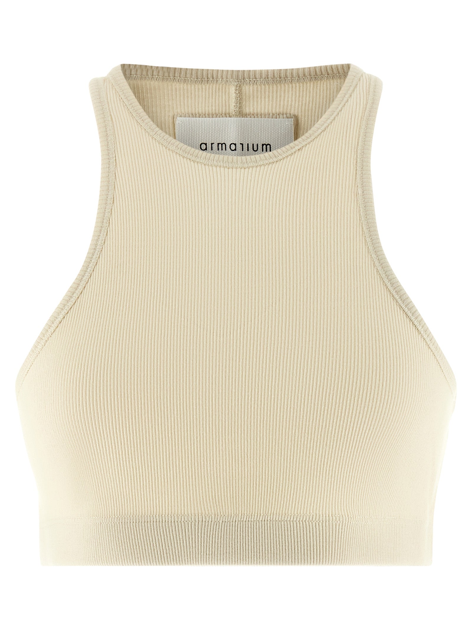 T-Shirt by Armarium for women in cotton white features an on trend silhouette, perfectly showcasing a on trend and for an elevated aesthetic.