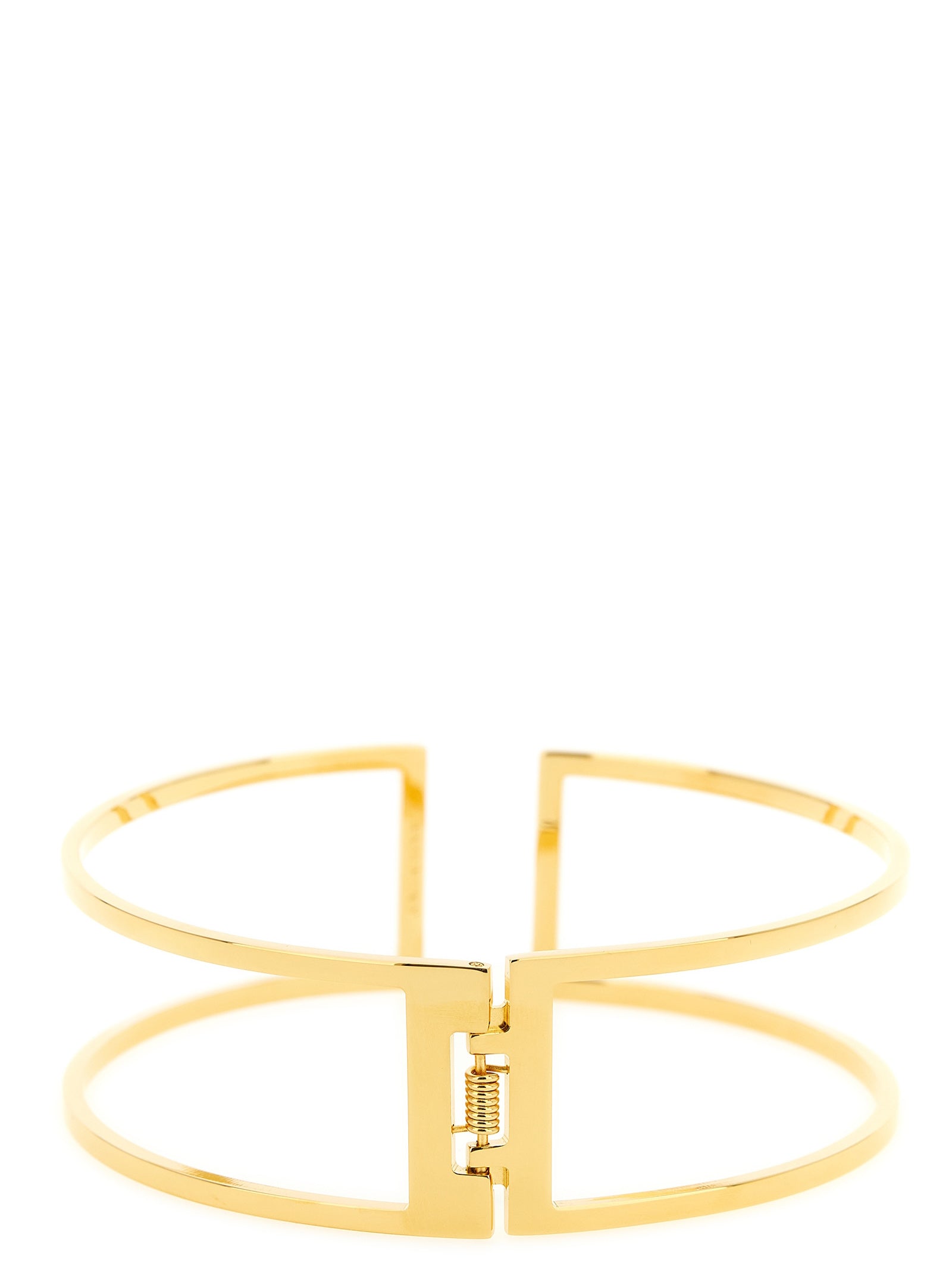 Necklace by Elisabetta Franchi for women in denim cotton gold, showcasing a exquisite choker statement necklace design that perfectly embodies the exquisite elegance of the Women's Gold Brass Necklace collection.