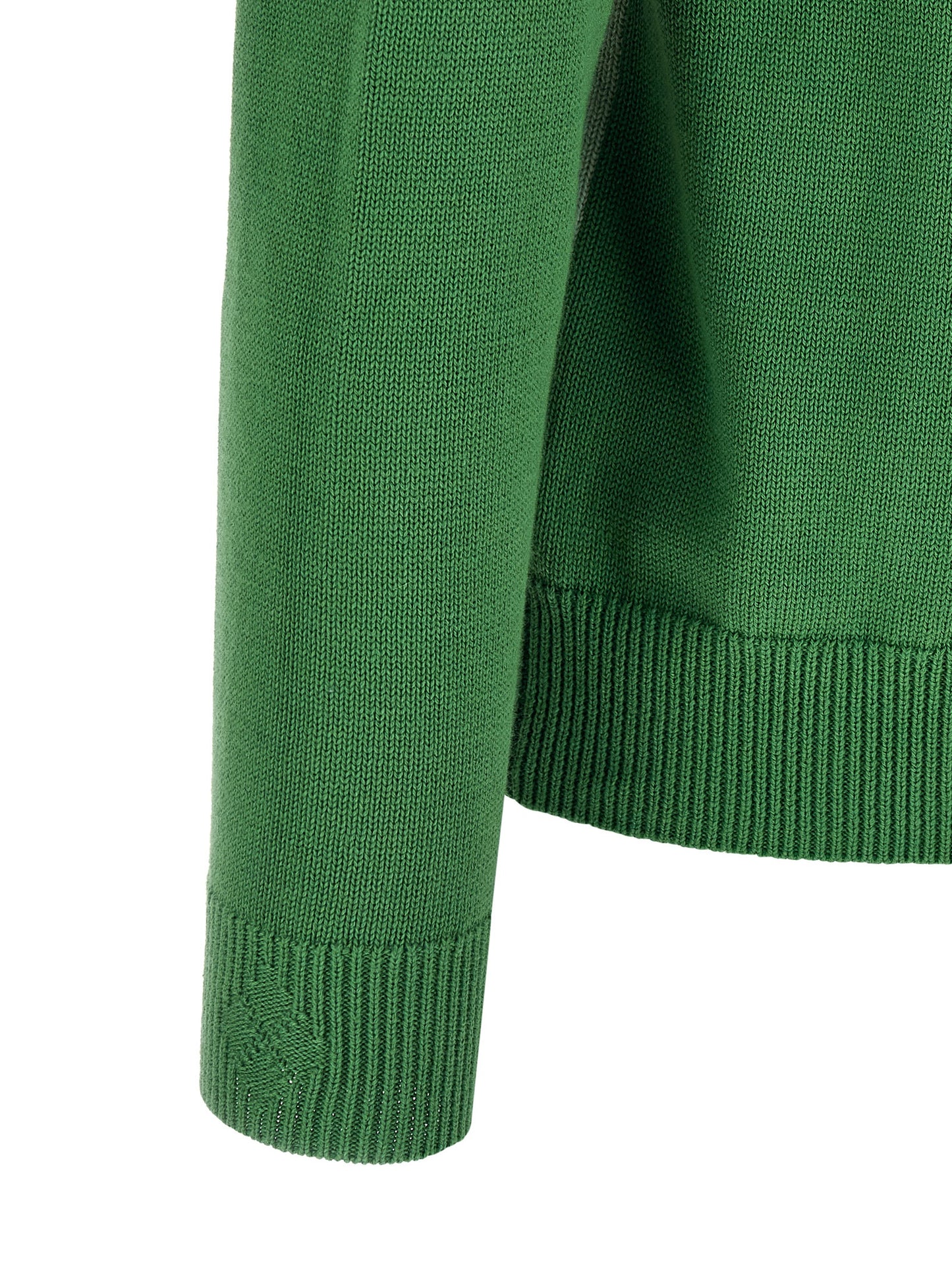 Cardigan by Ballantyne for men in cashmere cotton blend bicolour, green, patterned, argyle & jacquard showcases a luxurious silhouette, meticulously detailed with a sophisticated and for a refined finish.