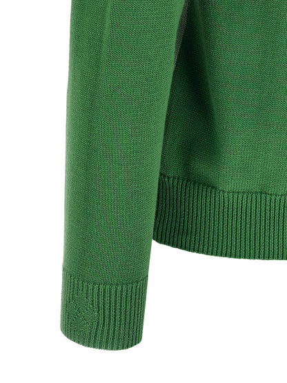Cardigan by Ballantyne for men in cashmere cotton blend bicolour, green, patterned, argyle & jacquard showcases a luxurious silhouette, meticulously detailed with a sophisticated and for a refined finish.