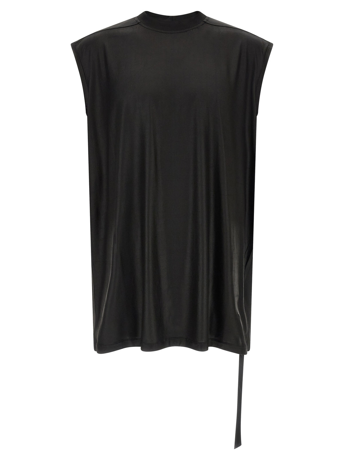 DRKSHDW Men's Crew Neck Acetate & Nylon T-Shirt - Black