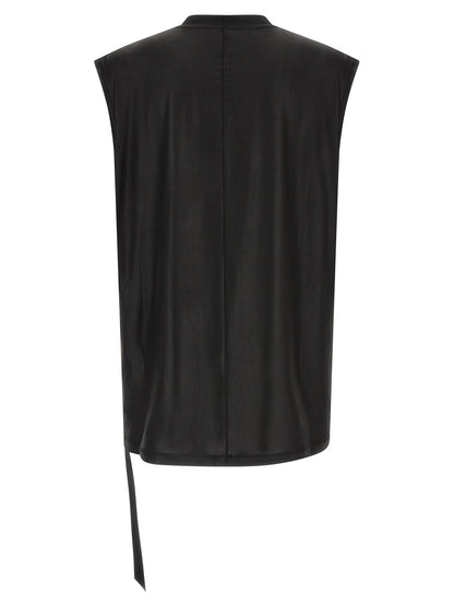 DRKSHDW Men's Crew Neck Acetate & Nylon T-Shirt - Black