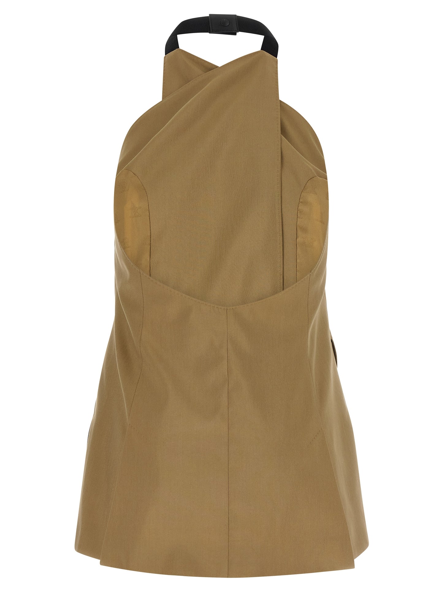 Max Mara Women's Double Breasted Virgin Wool Blazer - Beige Horn Monogram