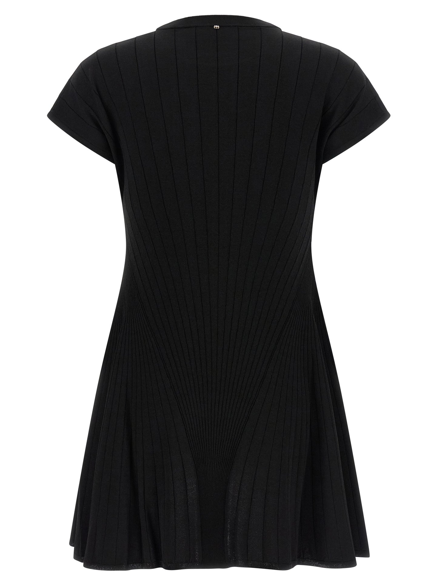 Sportmax Black Viscose Short Dress