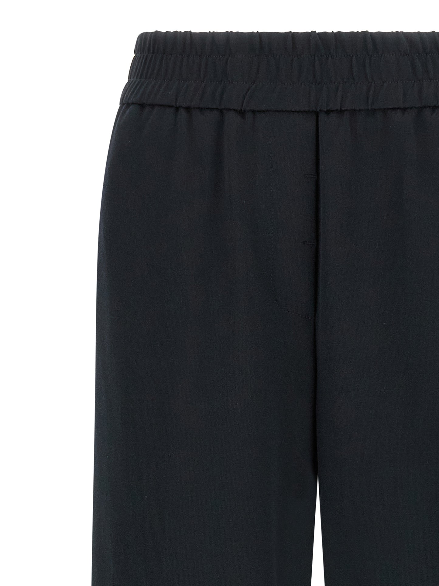 Casual Pants by Peserico for women in polyester cotton blue presents a tailored silhouette, showcasing a tailored straight-leg & wide and long cut with a refined for a truly tailored aesthetic.