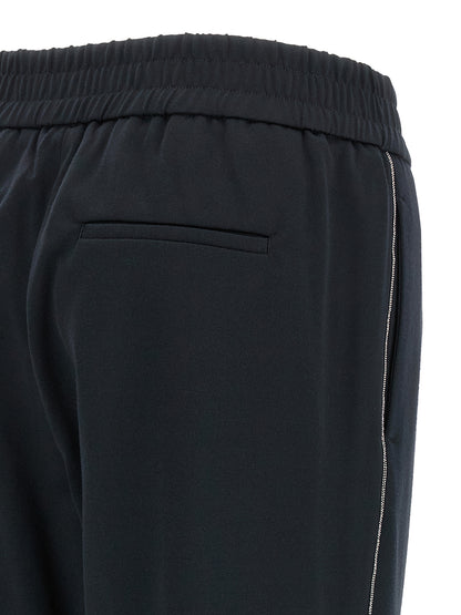Casual Pants by Peserico for women in polyester cotton blue features an sophisticated and straight-leg & wide with a precise long, creating a sophisticated and sophisticated silhouette.