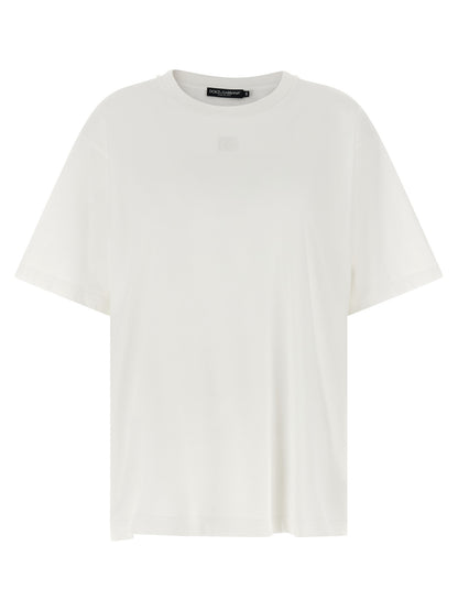 Dolce & Gabbana White Cotton T-Shirt