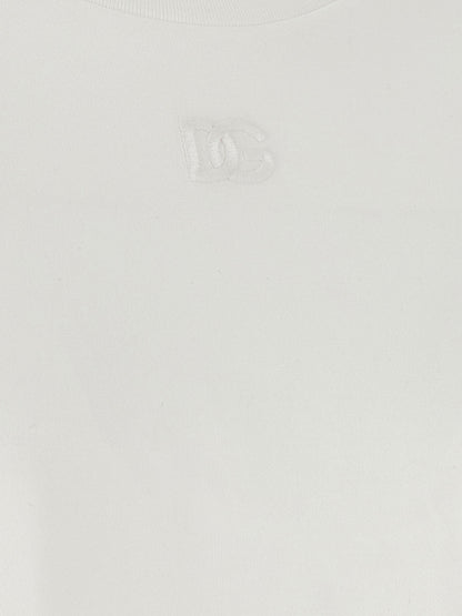 Dolce & Gabbana White Cotton T-Shirt