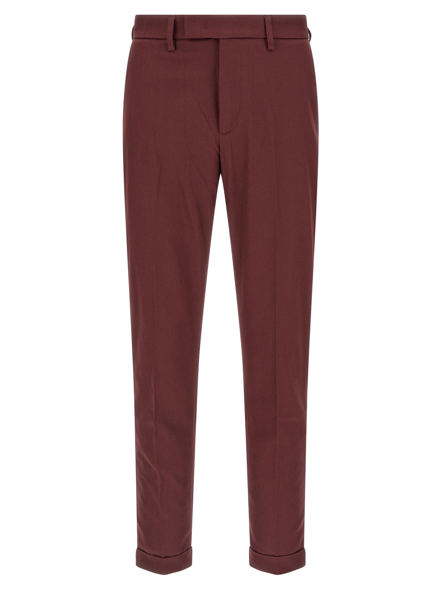 Chinos Pants by Department 5 for men in cotton multicolor & red features an perennial straight-leg & regular-fit and long, expertly tailored with a perennial for a refined silhouette.