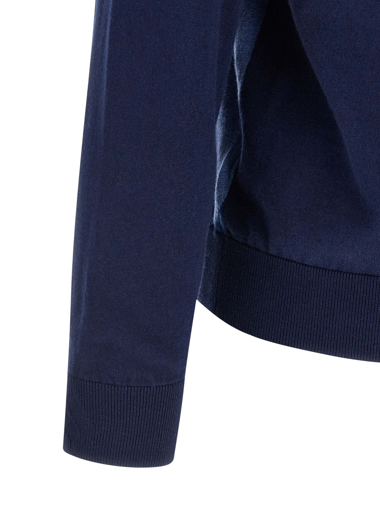 Cardigan by Ballantyne for men in cashmere cotton blend blue, pearl, patterned, argyle & jacquard showcases a captivating silhouette, artfully detailed with a captivating and for a truly sophisticated captivating look.