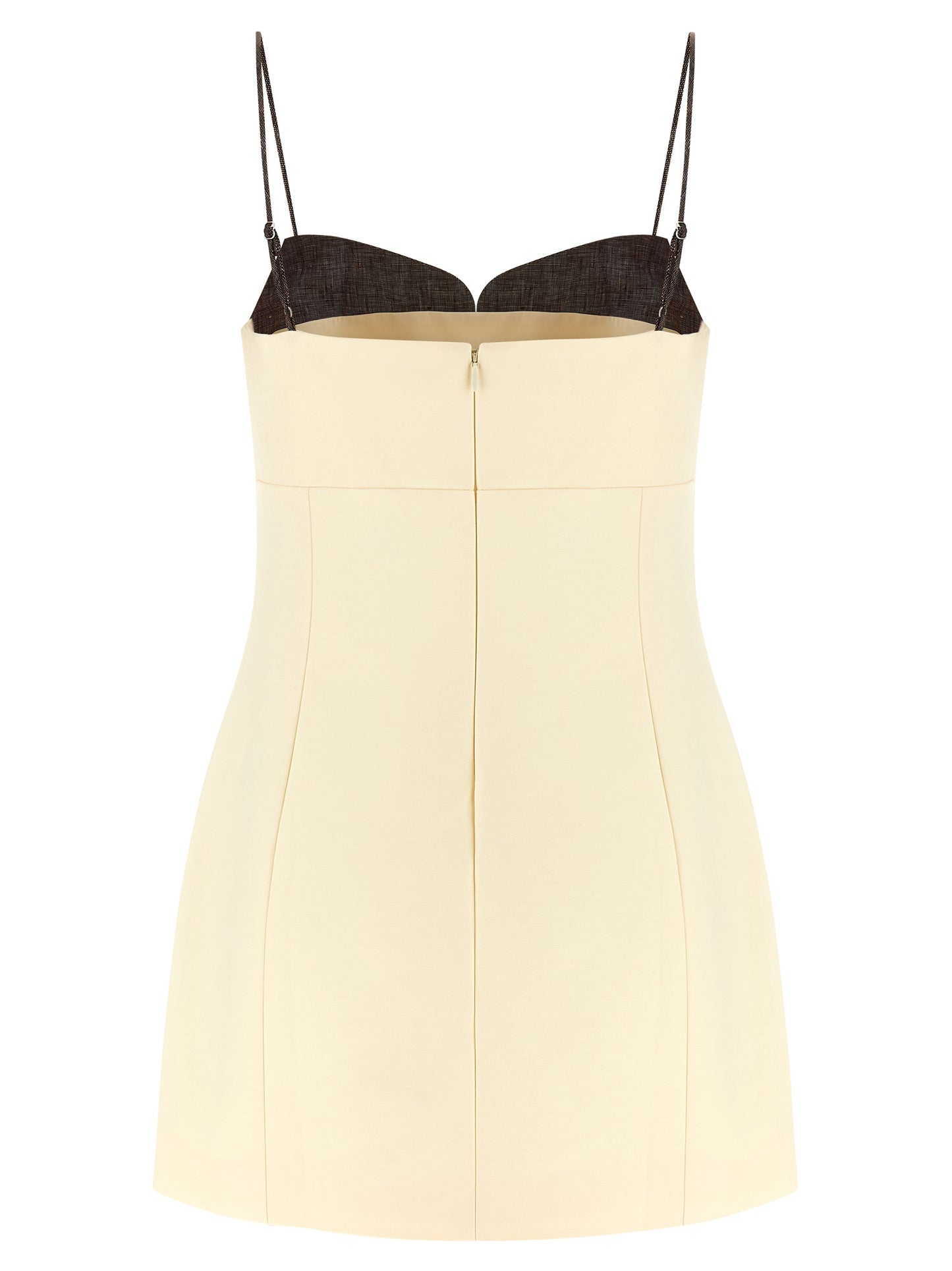 Entire Studios Beige Cotton Short Dress