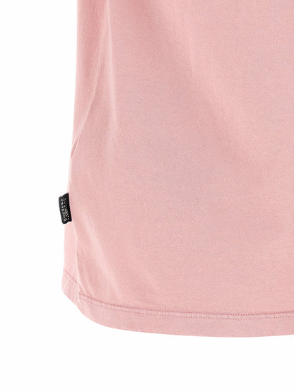T-Shirt by MM6 Maison Margiela for women in cotton multicolor, pink, white, signature & print features an on trend silhouette, perfectly showcasing a on trend and for an elevated aesthetic.