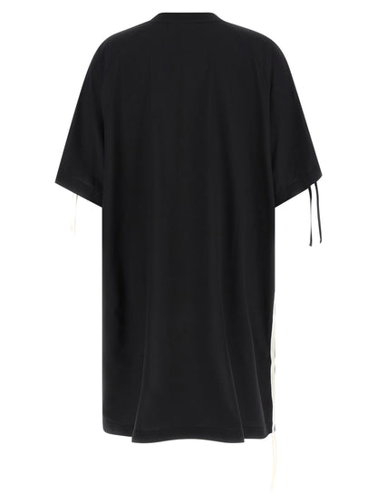 Y-3 Black Polyester Short Dress