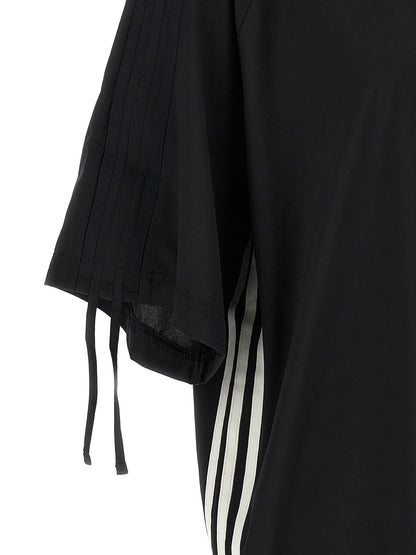 Y-3 Black Polyester Short Dress