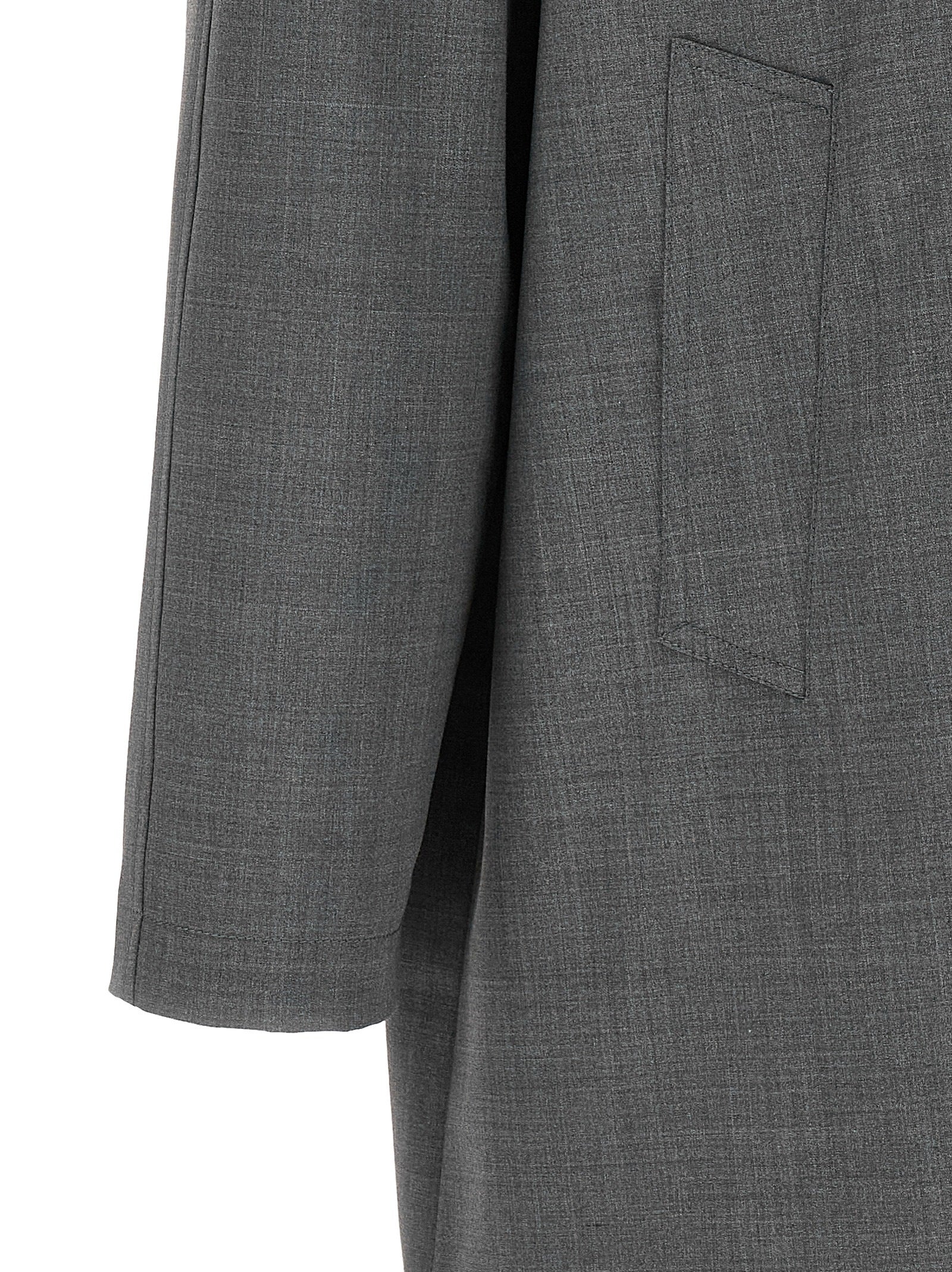 Overcoat by Herno for men in polyester wool multicolor presents a luxurious silhouette, showcasing a luxurious and sophisticated water-resistant, lightweight & pockets for a premium, luxurious look.