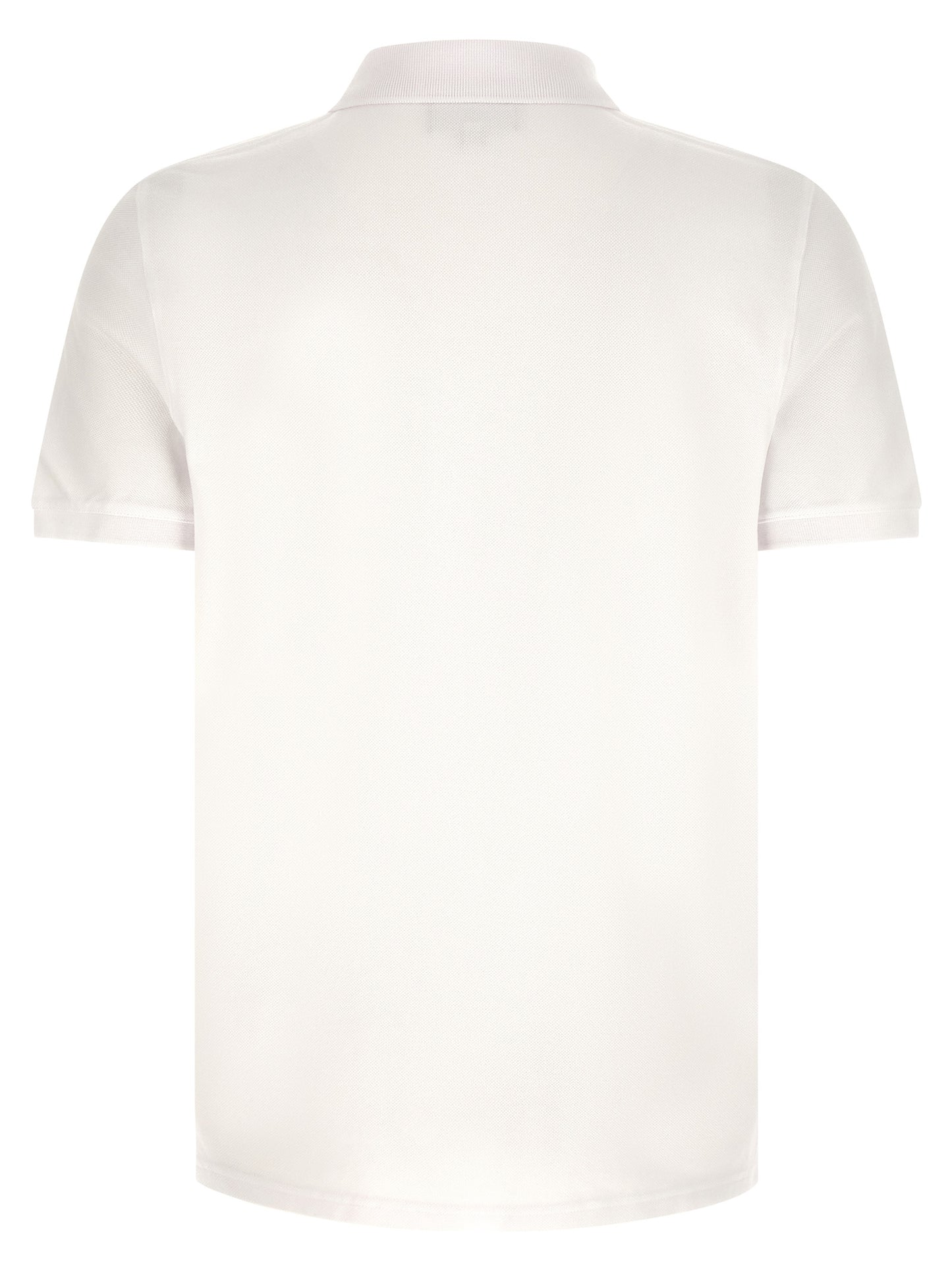 This Polo Shirt by Maison Kitsuné for men in cotton white presents a flawless silhouette, showcasing flawless detailing and a refined for a truly flawless aesthetic.