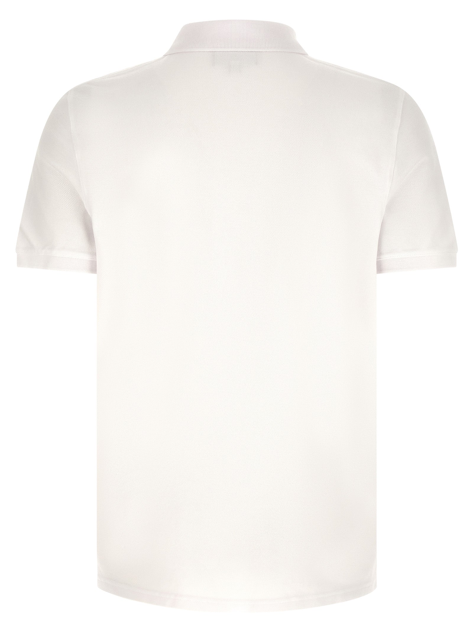 This Polo Shirt by Maison Kitsuné for men in cotton white presents a flawless silhouette, showcasing flawless detailing and a refined for a truly flawless aesthetic.