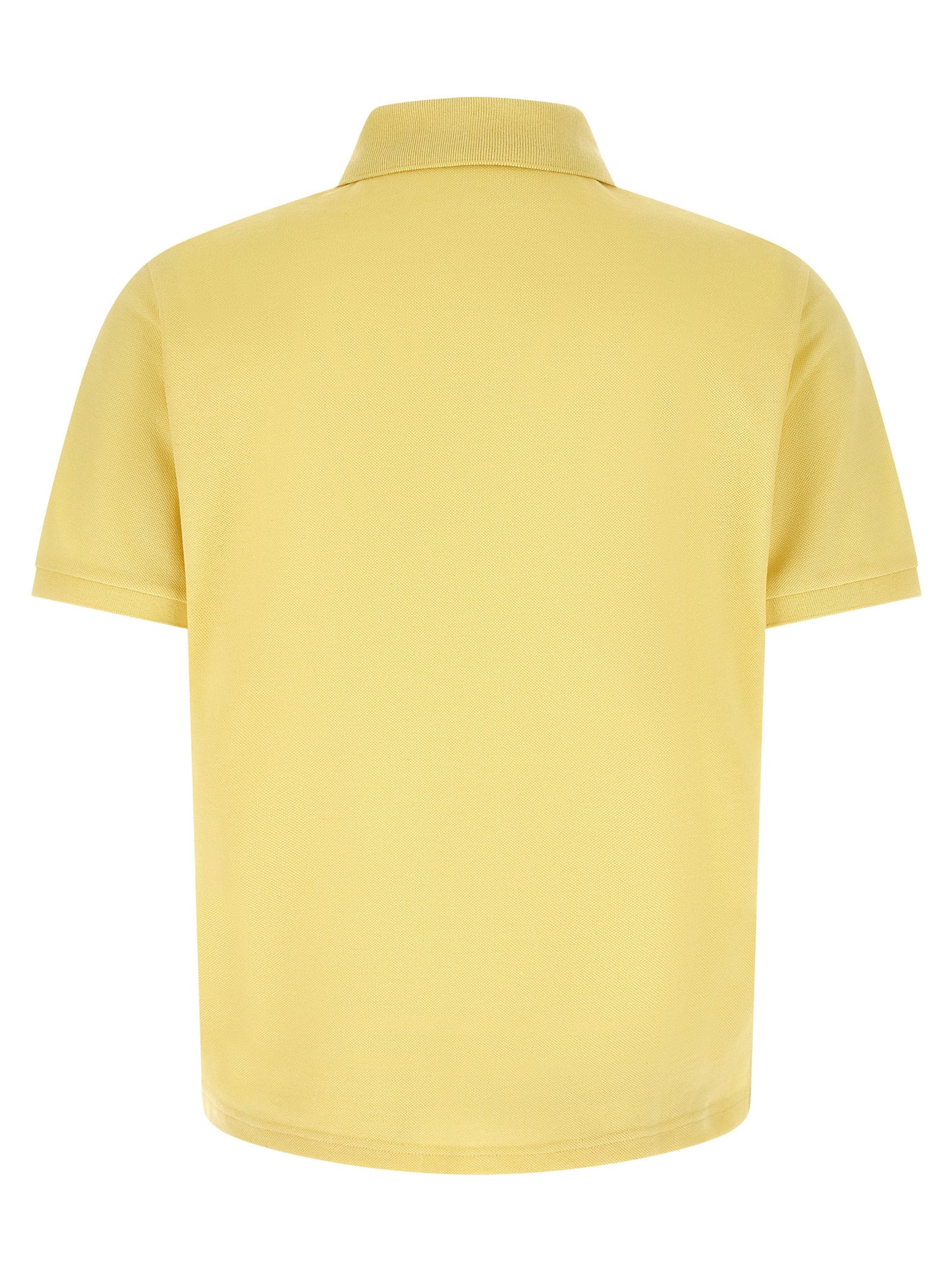 This Polo Shirt by Saint Laurent for men in cotton bicolour & yellow presents a flawless silhouette, showcasing flawless detailing and a refined for a truly flawless aesthetic.