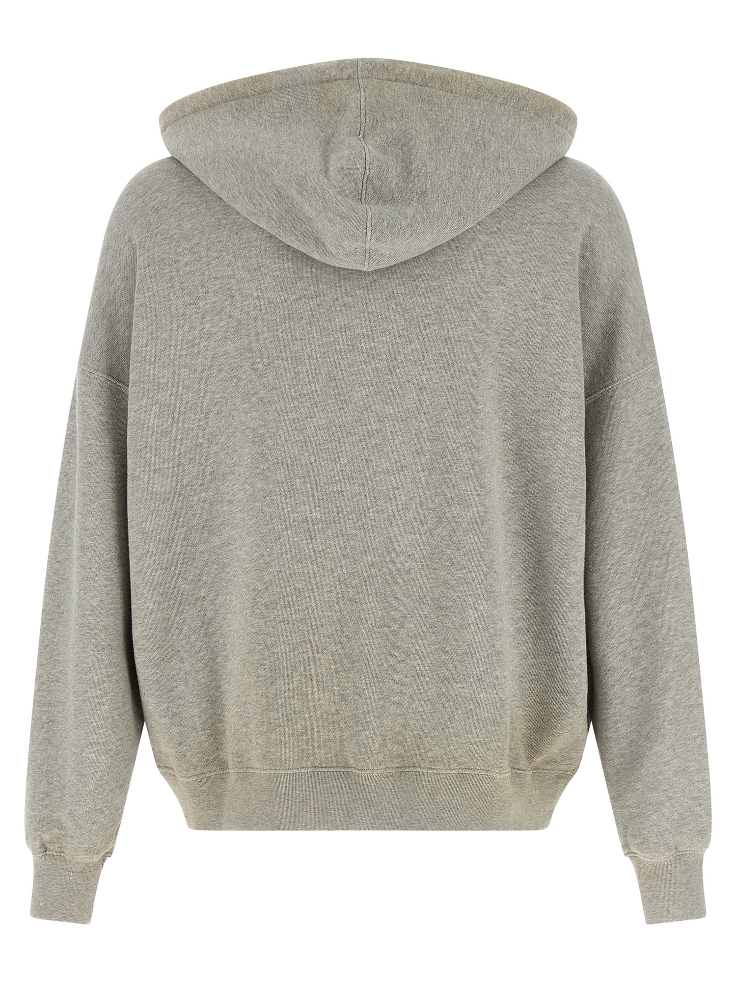 Sweatshirt Hoodie by Golden Goose for men in cotton gray & print features a edgy silhouette, detailed with a edgy hooded neckline and for a refined finish.