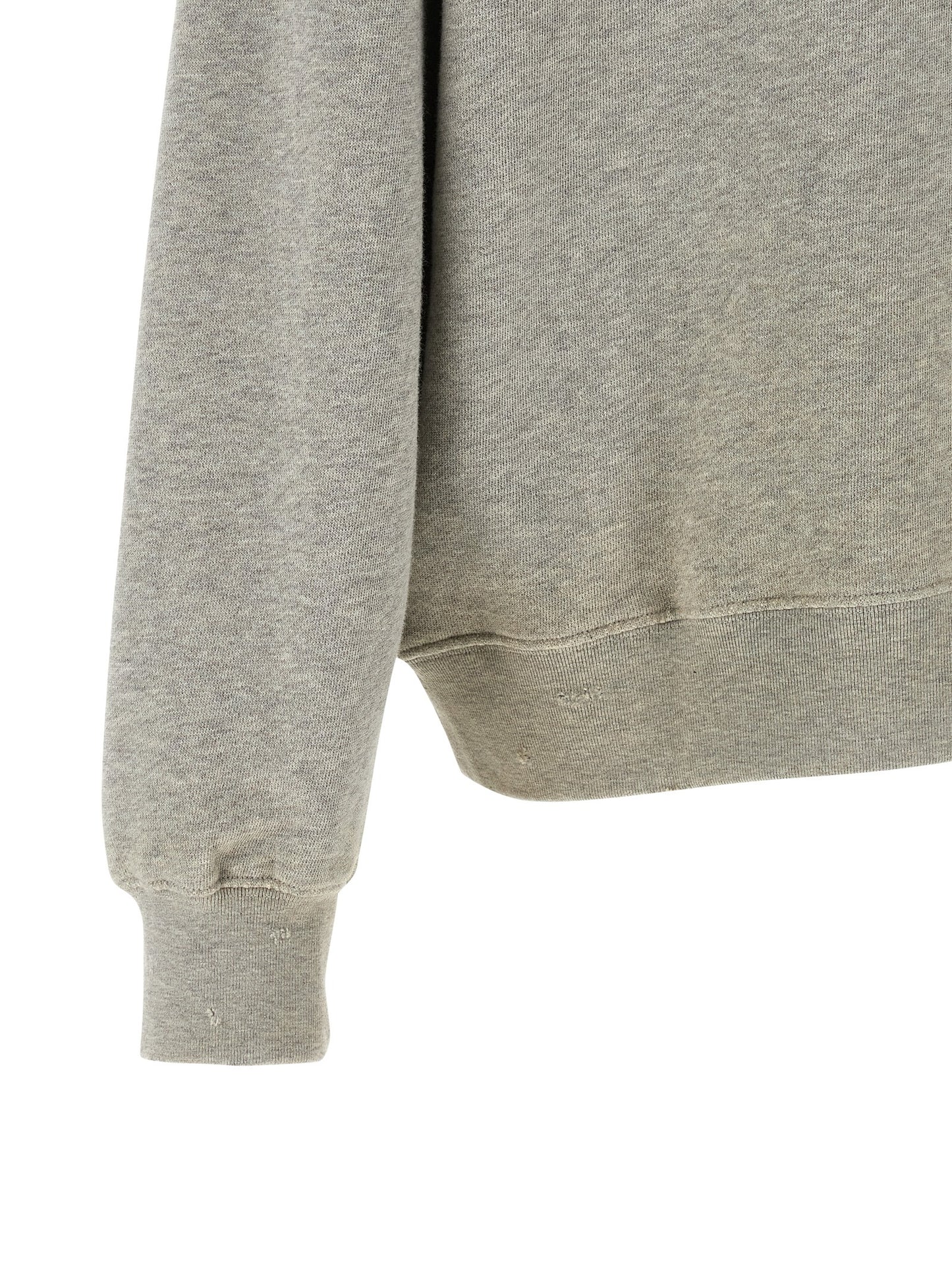 Sweatshirt Hoodie by Golden Goose for men in cotton gray & print features a authentic silhouette, showcasing a sophisticated and authentic detail for a refined finish.