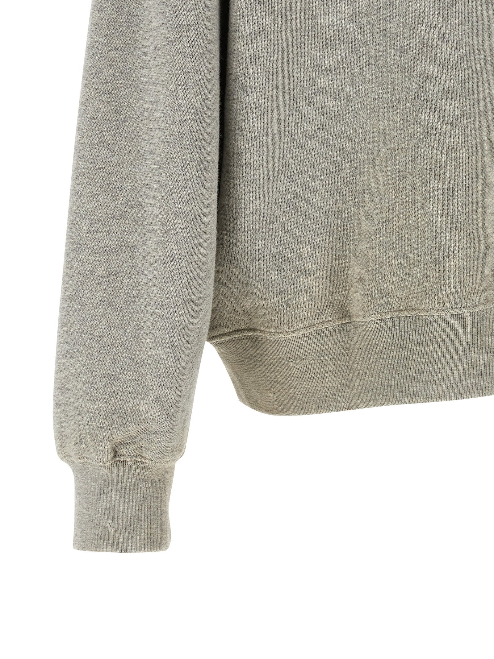 Sweatshirt Hoodie by Golden Goose for men in cotton gray & print features a authentic silhouette, showcasing a sophisticated and authentic detail for a refined finish.