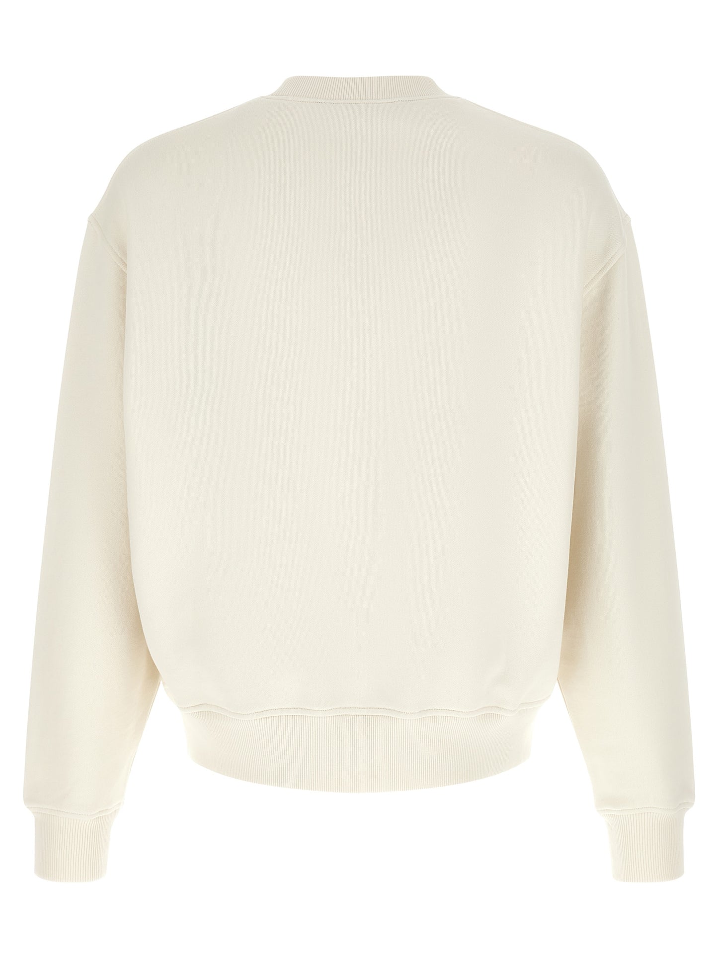 Sweatshirt by Palm Angels for men in cotton white & print features a unrivaled silhouette with a refined crew neckline and unrivaled detailing for a sophisticated look.