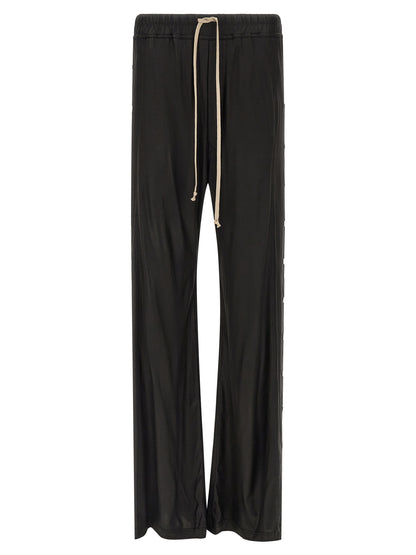 DRKSHDW Men's Wide Acetate & Nylon Trousers - Black