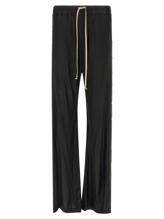 DRKSHDW Men's Wide Acetate & Nylon Trousers - Black