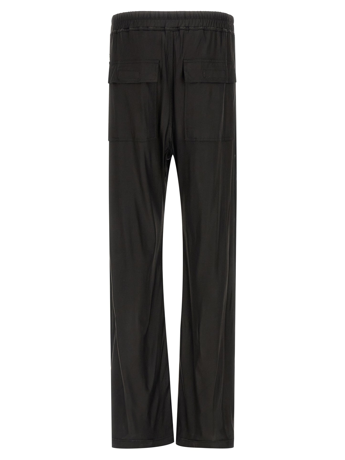 DRKSHDW Men's Wide Acetate & Nylon Trousers - Black